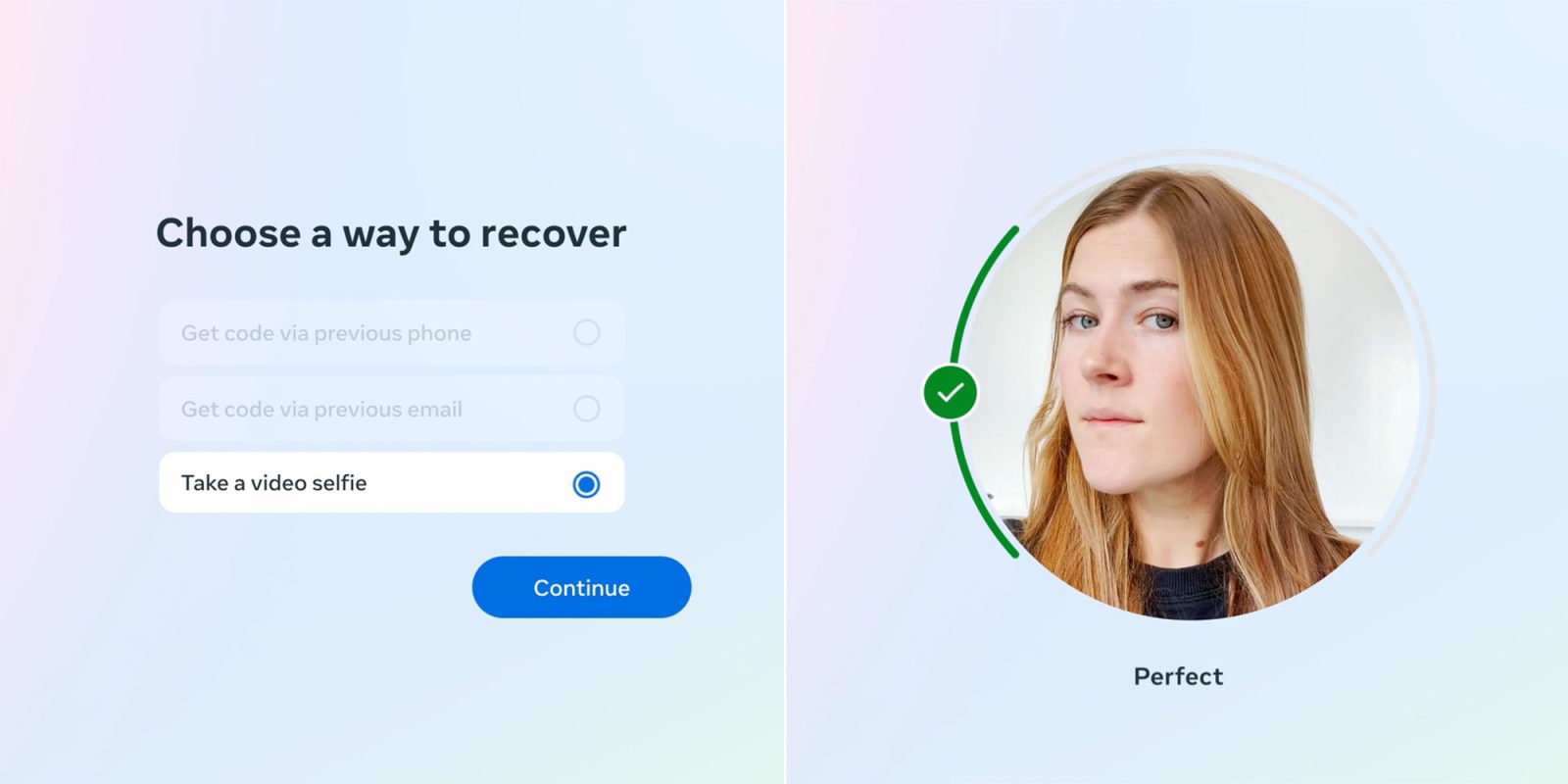 Meta testing Face ID-like video selfie to recover your Instagram or Facebook account