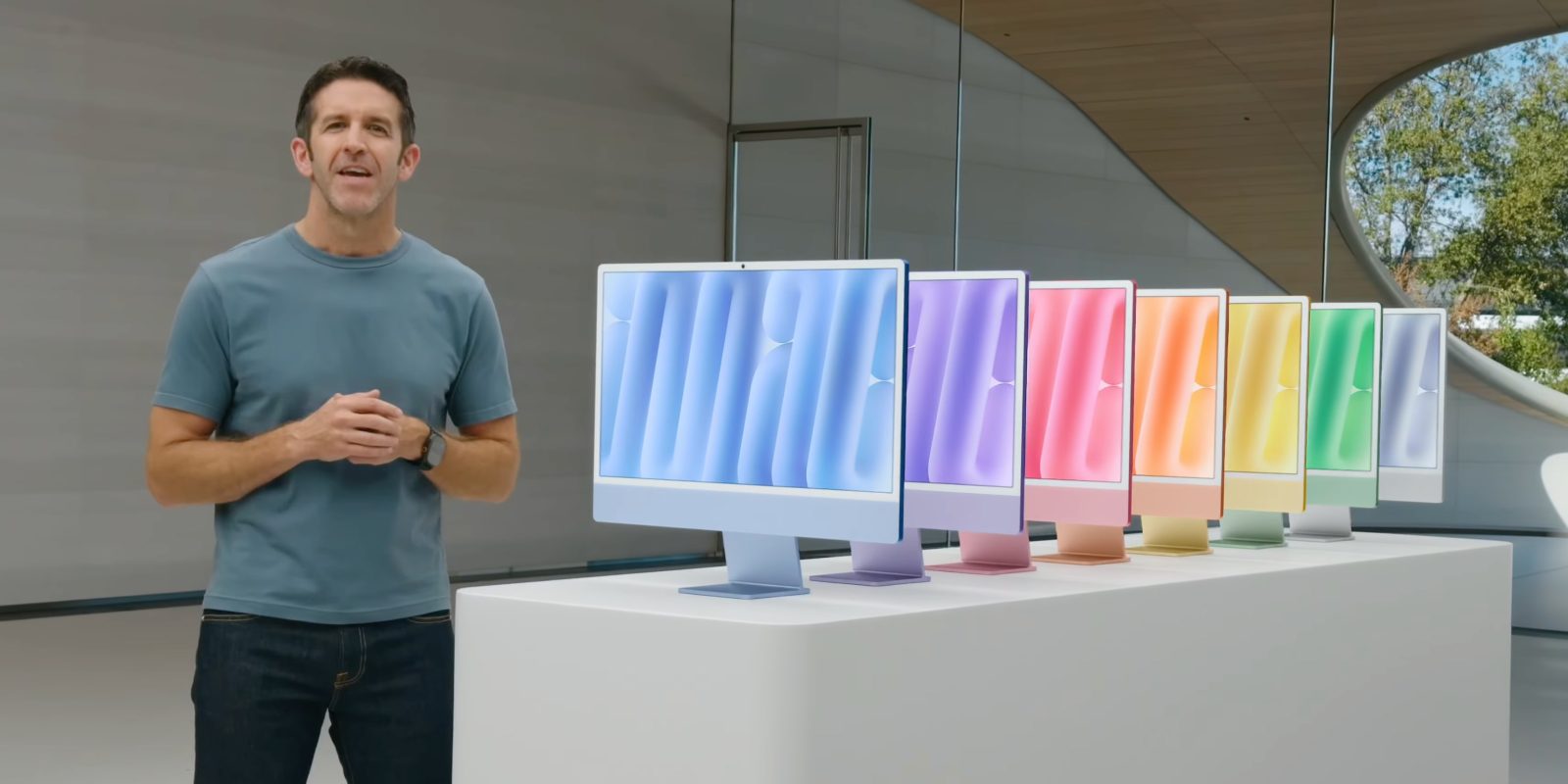 Apple posts event video for new M4 iMac, confirms first of three Mac announcements this week