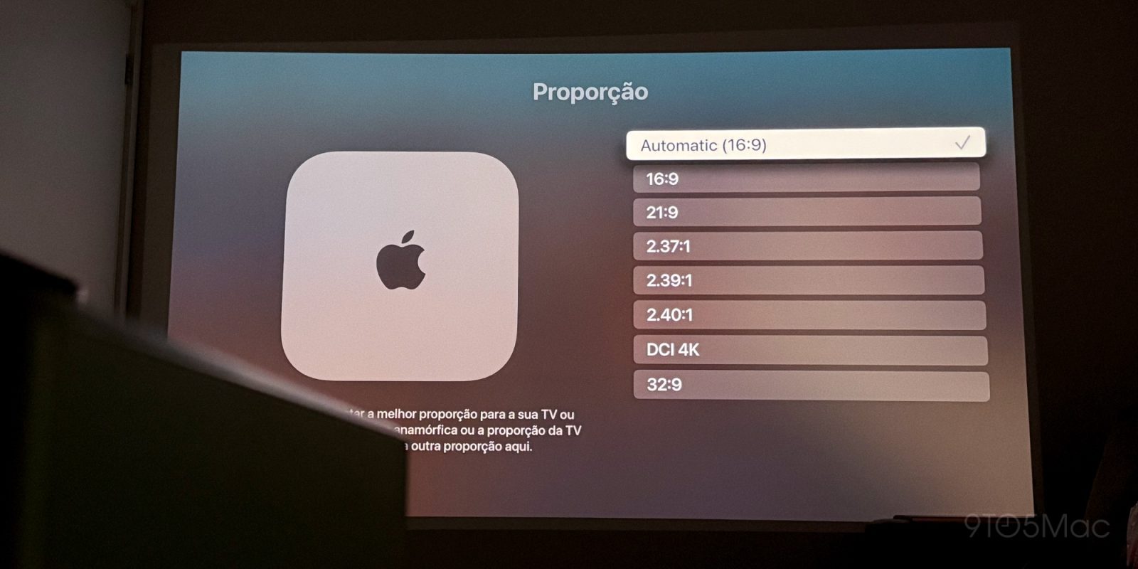 tvOS 18.2 adds support for 21:9 and other aspect ratios to Apple TV