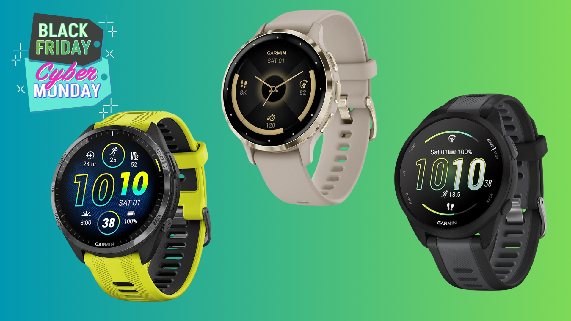 There Are So Many Black Friday Deals on Garmin Fitness Watches