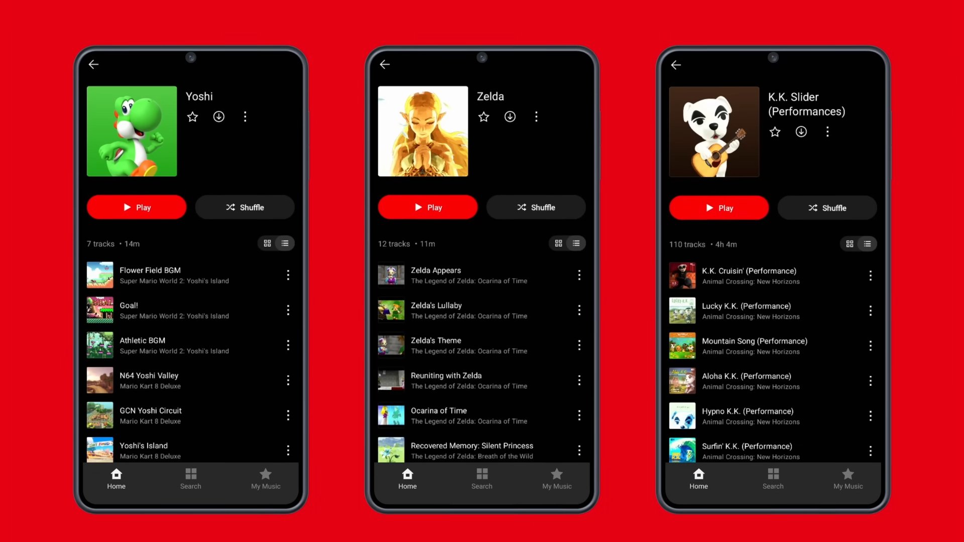 Nintendo Is Making Its Music Available Via a New App