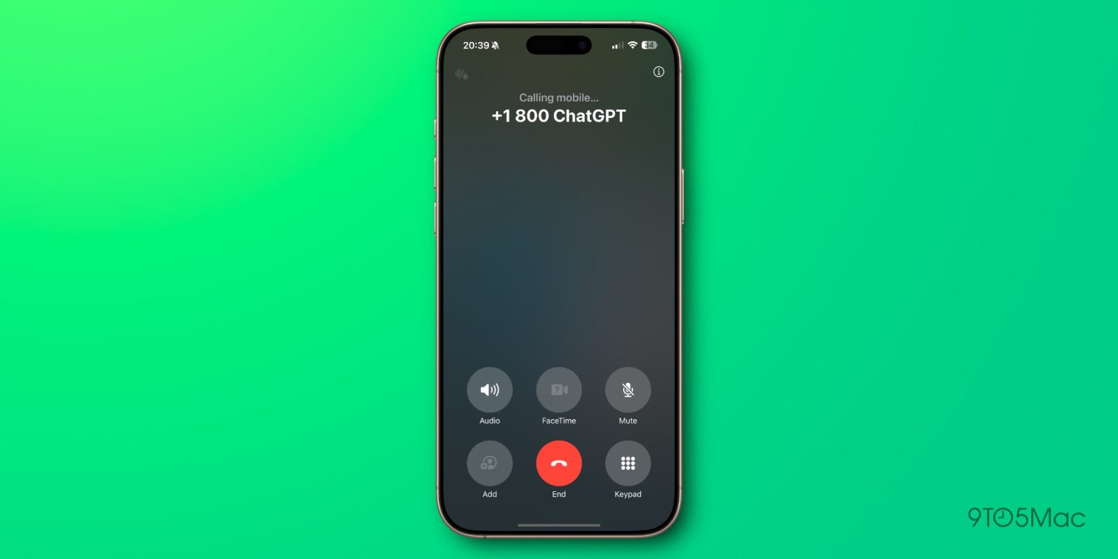 You can now call ChatGPT using your phone line when cellular data is not available