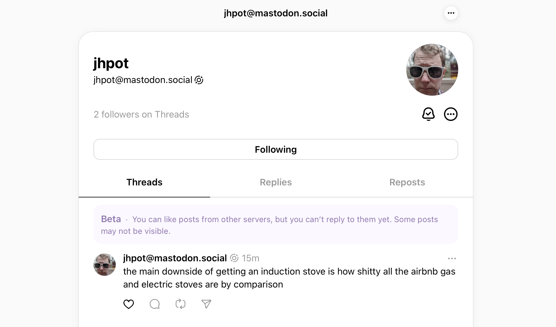 You Can Now Follow Mastodon Users on Threads (Sort Of)