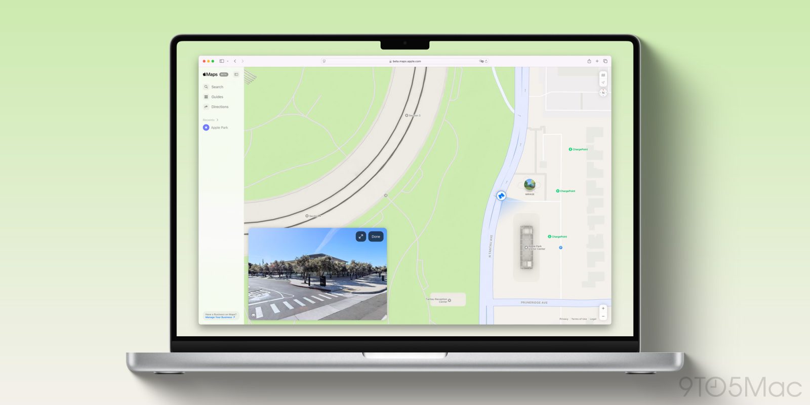 Apple Maps on the web now supports Look Around feature